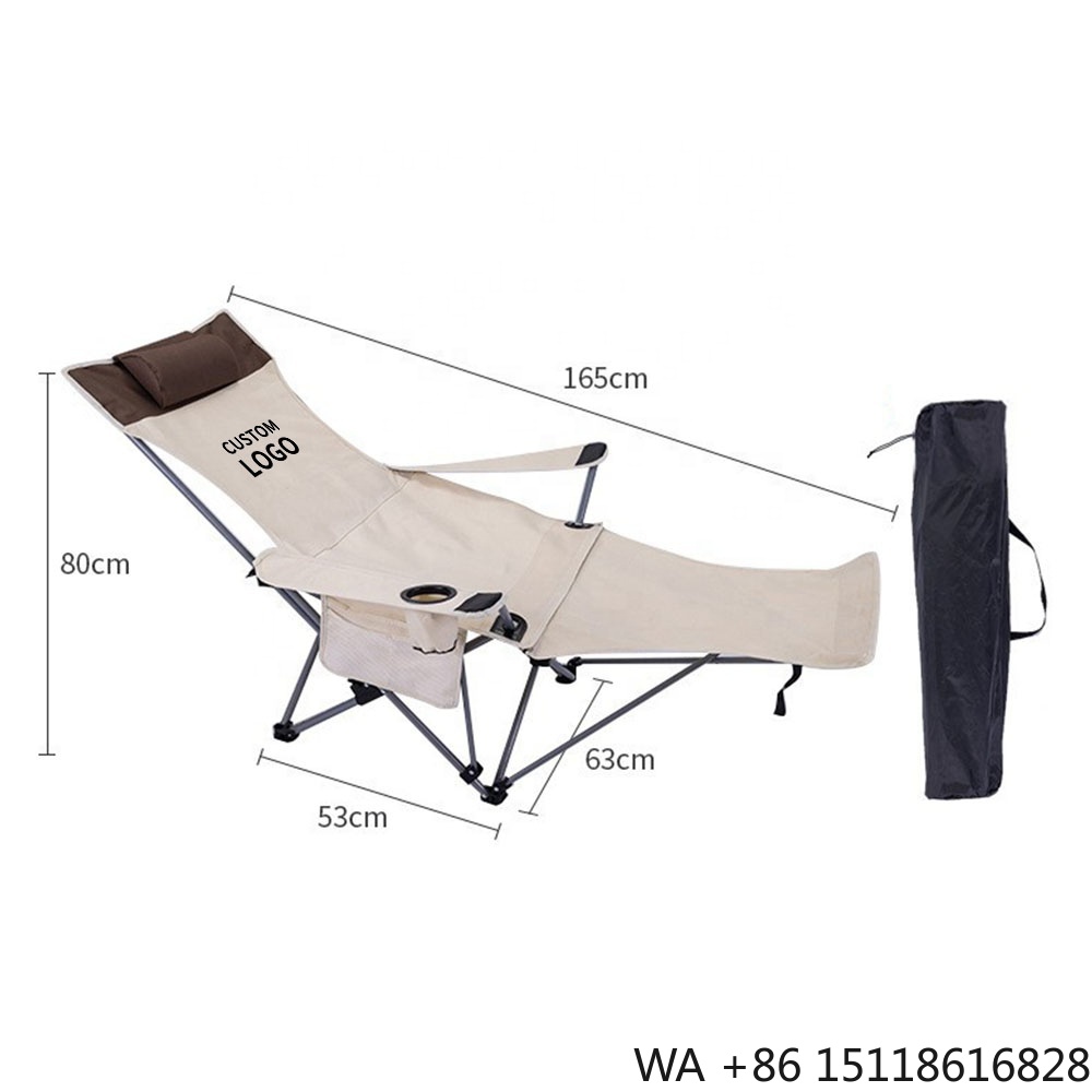 Outdoor Furniture For Patio - Portable Folding Reclining Chair Lightweight Adjustable