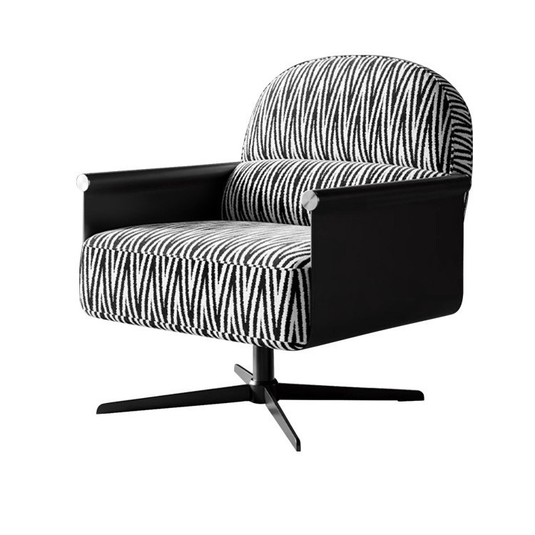 Outdoor Furniture Italian - &Italian-style Modern Minimalist Soft Armchair Swivel