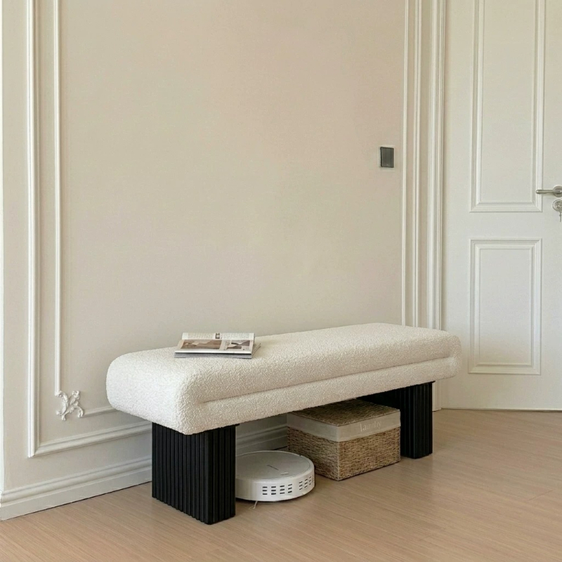 Solid Wood Retro Stool Decor F - Outdoor Furniture Italian recension och pris