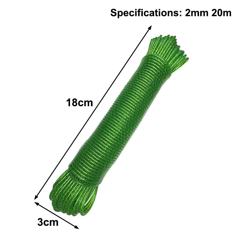 Portable Clothesline 10/20/30/ - Outdoor Furniture Rope recension och pris