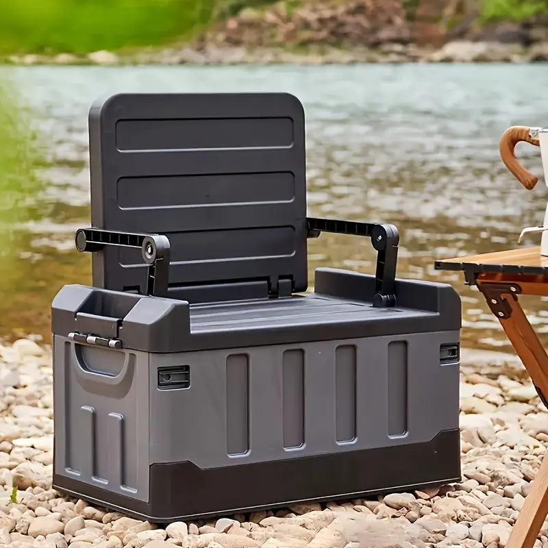 60L Outdoor Foldable PP Storag - Garden Storage Box recension och pris