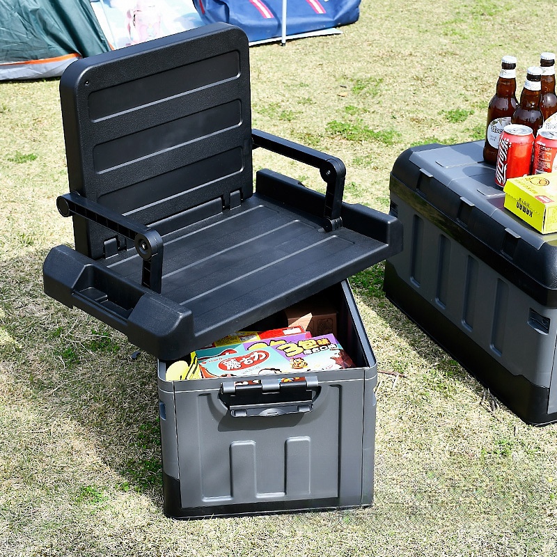 60L Outdoor Foldable PP Storag - Garden Storage Box recension och pris