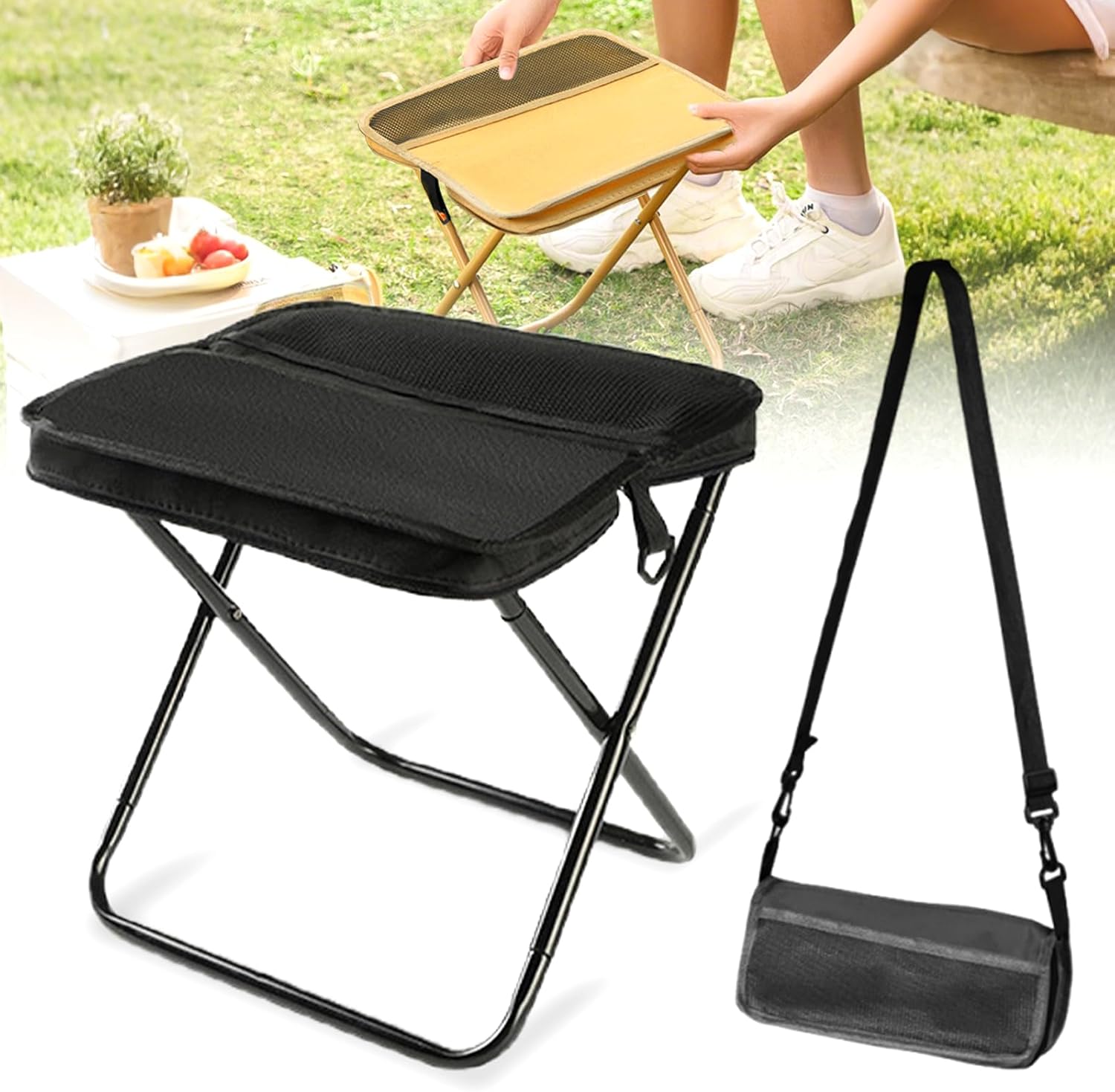 GMOX Portable Folding Camping  - Outdoor Furniture Rope recension och pris