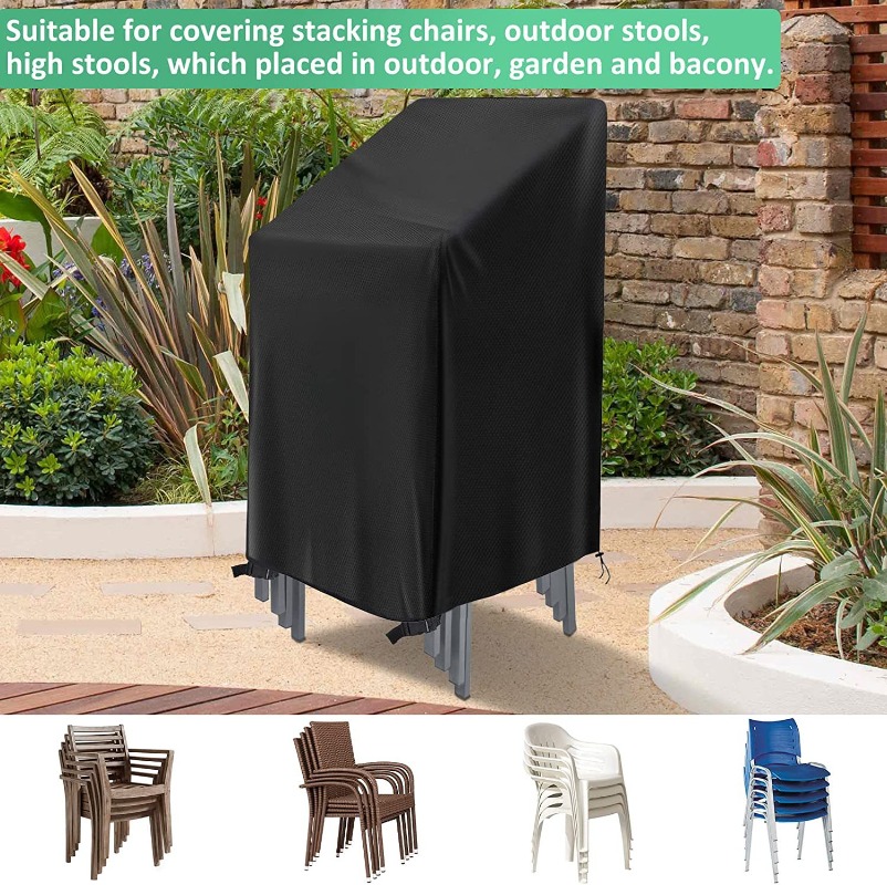 1/2/PCS Stacked Chair Dust Cov - Outdoor Furniture Cover recension och pris