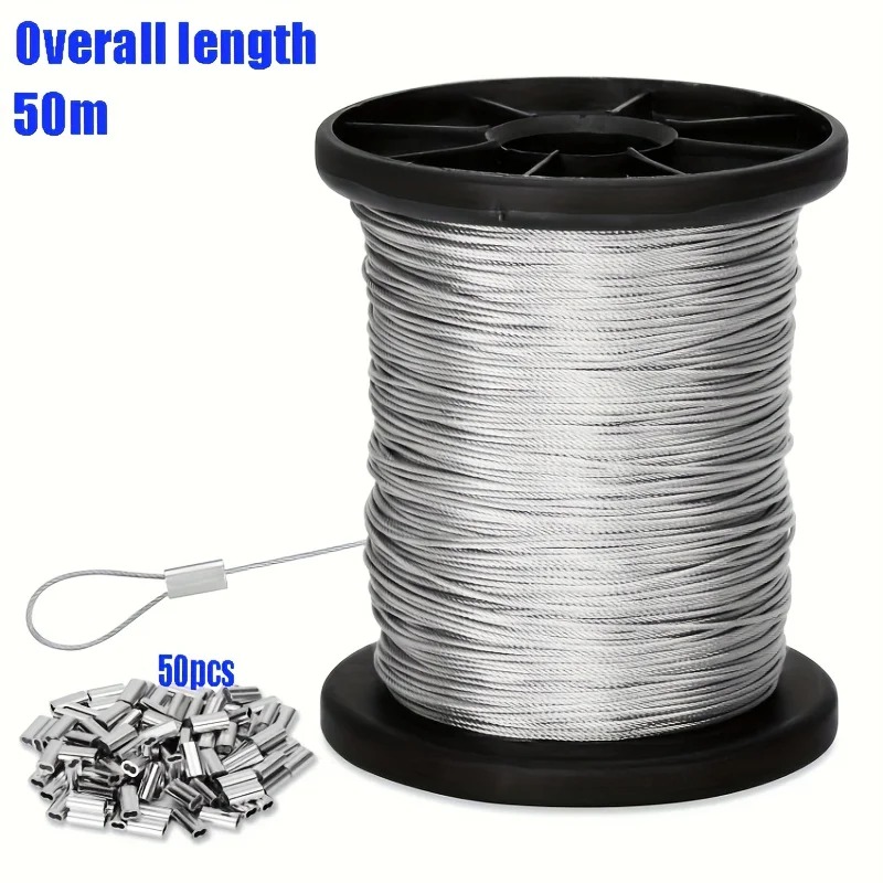50m Heavy Duty 304 Stainless S - Outdoor Furniture Rope recension och pris