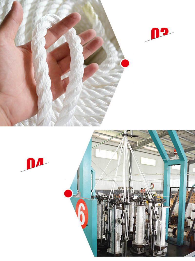 HQ 6-30 MM Pure White 100% Pol - Outdoor Furniture Rope recension och pris