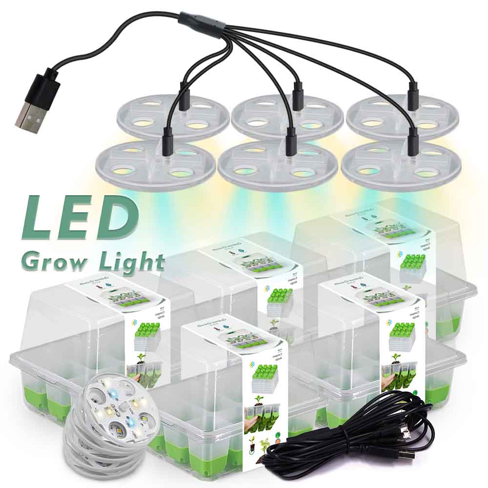LED Grow Light Seedling Starte - Garden Storage Box recension och pris