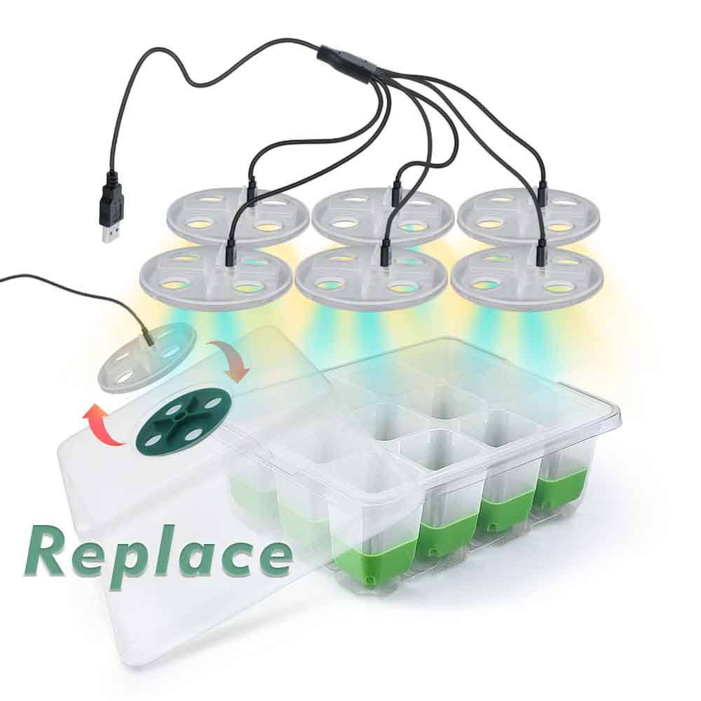 LED Grow Light Seedling Starte - Garden Storage Box recension och pris