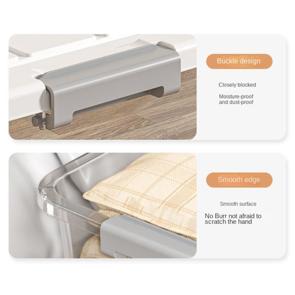 Durable Transparent Black Stor - Garden Storage Box recension och pris
