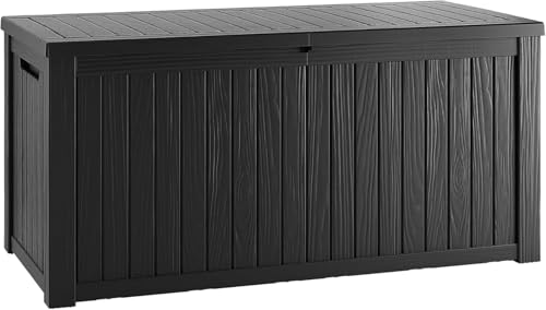 150 Gallon Lockable Resin Deck - Garden Storage Box recension och pris