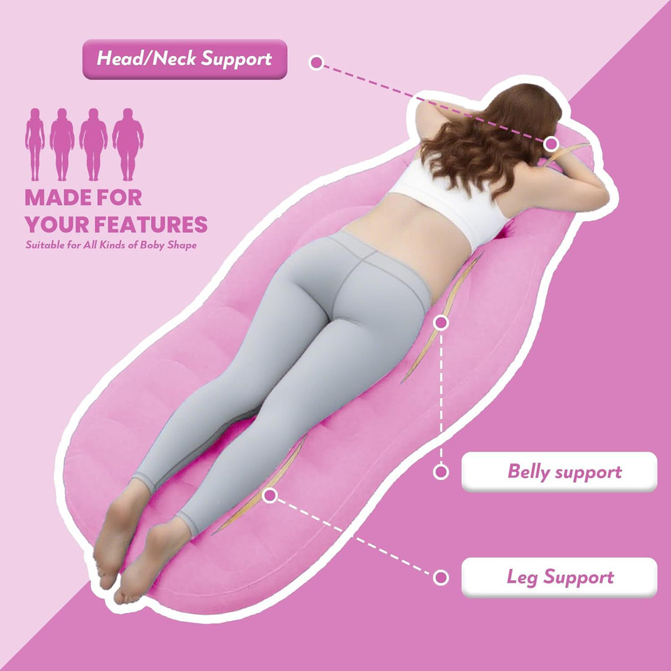 Inflatable Pregnancy Pillow Yo - Outdoor Furniture Nearby recension och pris