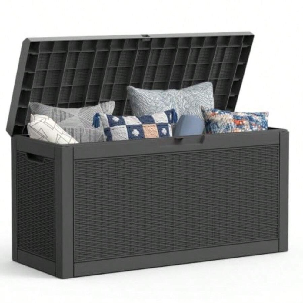 Outdoor Storage Box Deck Box W - Garden Storage Box recension och pris