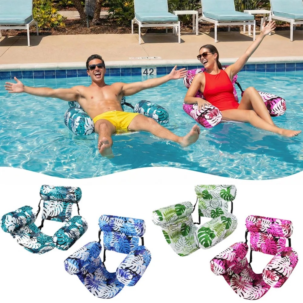 Heavy Duty Blow Up Pool Chair  - Outdoor Furniture Lounge recension och pris