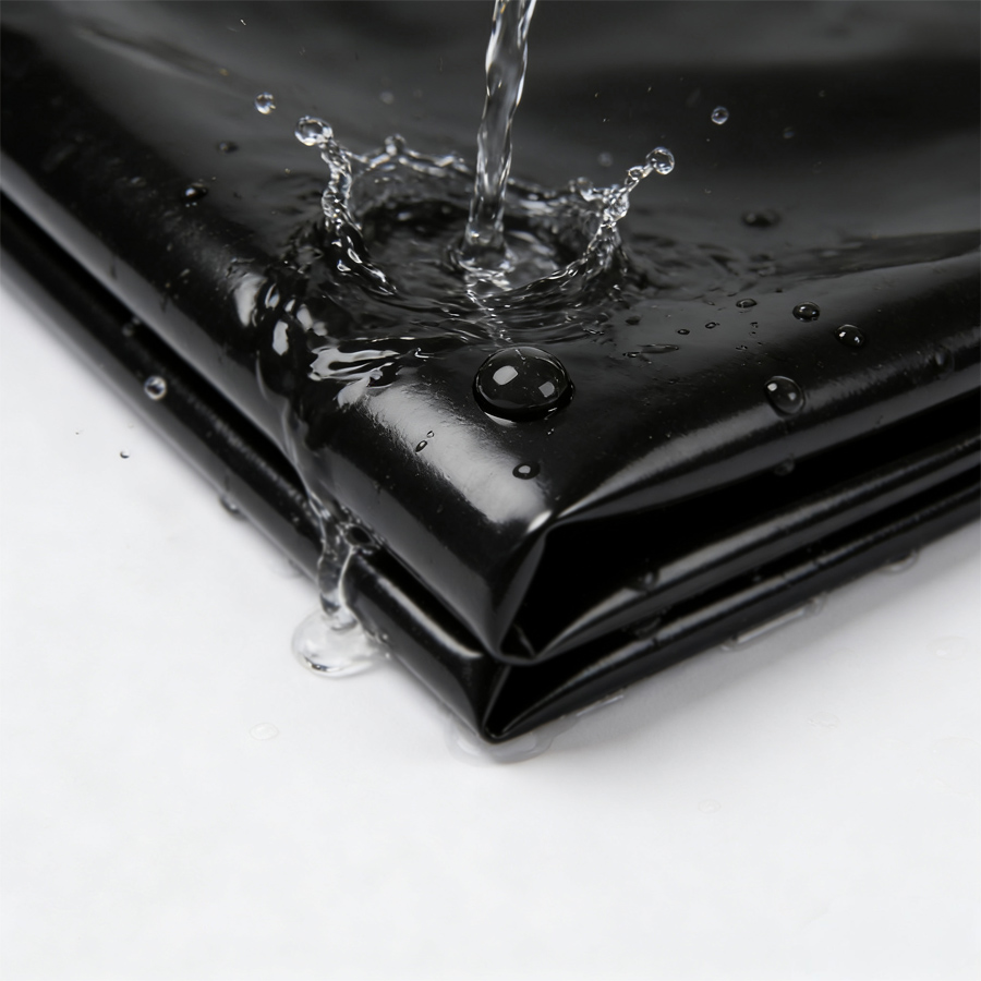 Durable Pure Black PVC Waterpr - Outdoor Furniture Cover recension och pris