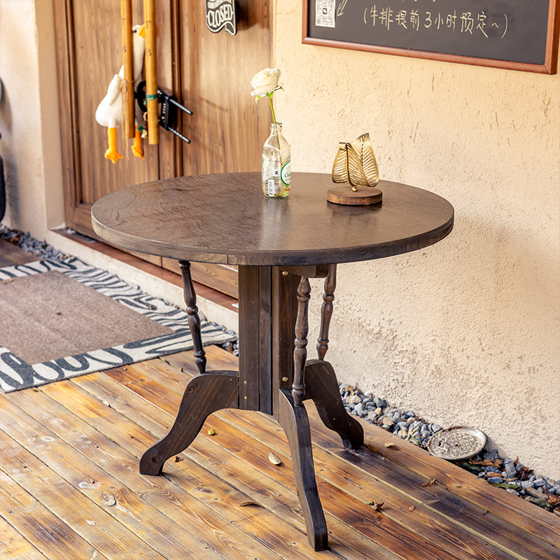 Retro Dining Table Round Table - Outdoor Furniture Shop recension och pris