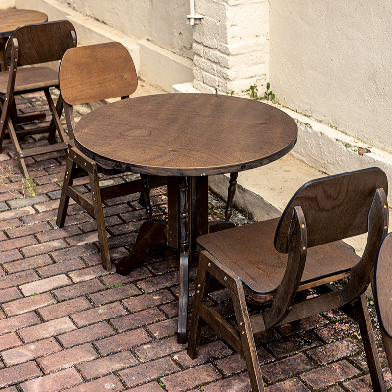 Retro Dining Table Round Table - Outdoor Furniture Shop recension och pris