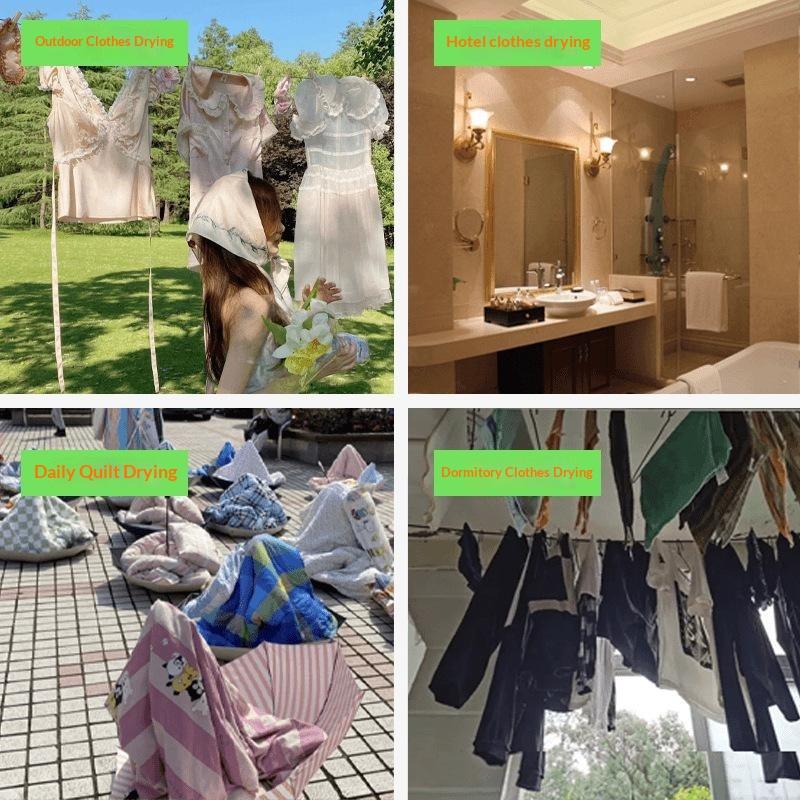 8m Travel Clothesline Retracta - Outdoor Furniture Rope recension och pris