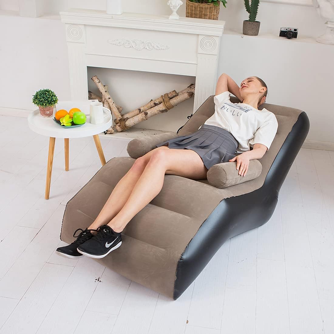 Folding Lazy Sofa,Inflatable L - Outdoor Furniture Nearby recension och pris