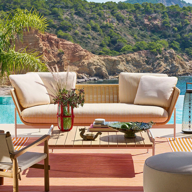 Outdoor Sofa, Rattan Courtyard - Outdoor Furniture Lounge recension och pris
