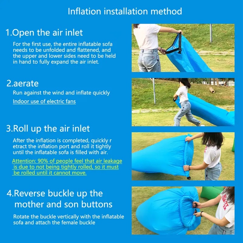 Portable Inflatable Sofa Loung - Outdoor Furniture Nearby recension och pris
