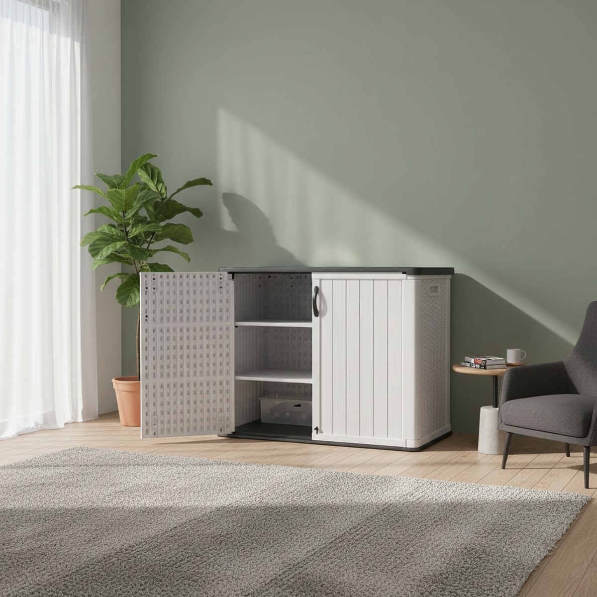 Large Plastic Outdoor Storage  - Garden Storage Box recension och pris
